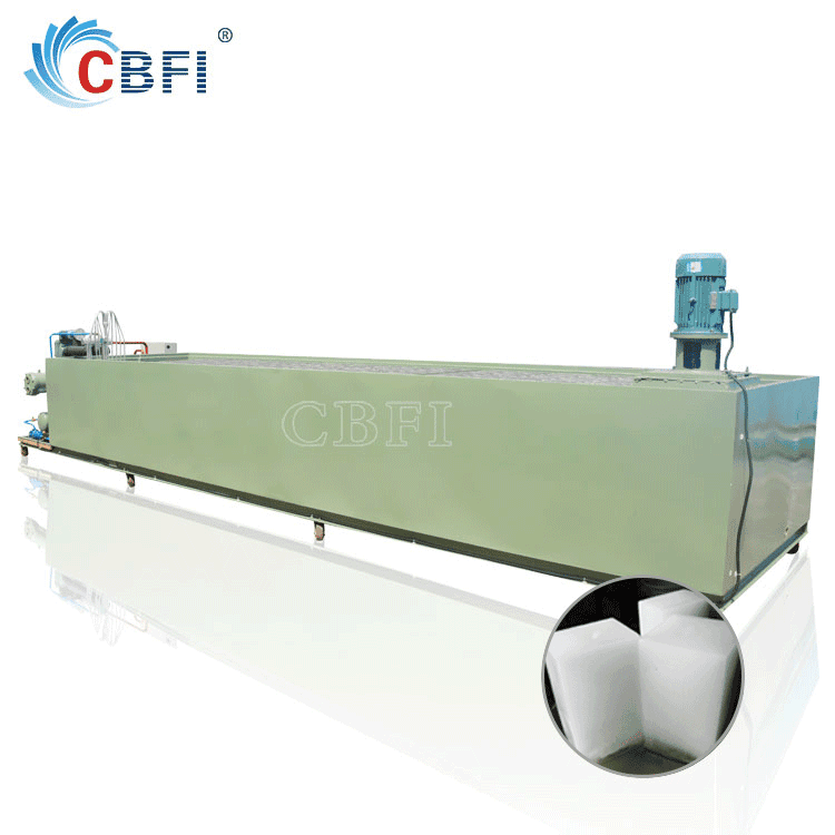 Containerized ice block making machine mobile ice plant
