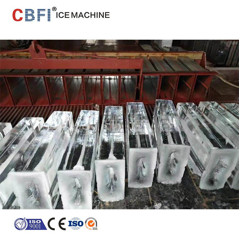 Big daily Capacity block ice machine with different ice weight