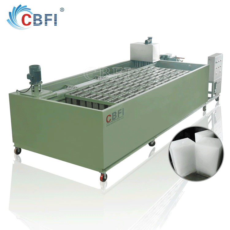 convenient transportation commercial ice maker ice block making machine