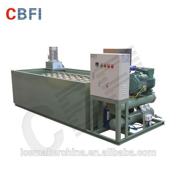 Machine de fabrication de blocs de glace commerciale de premier fournisseur  de la Chine pour l'usine de fabrication de glace-CBFI