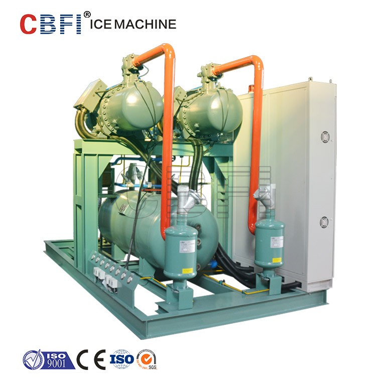 Machine de fabrication de glace en tube de 20 tonnes avec une conception à  économie d'énergie pour réduire les coûts-CBFI