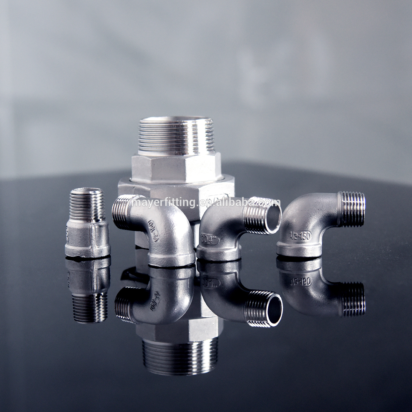 china hot sales wholesales stainless steel male/female threaded adaptor fitting304/316L