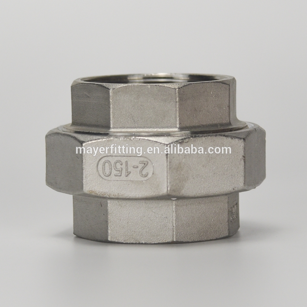 China supply male female union fitting stainless steel hydraulic fitting