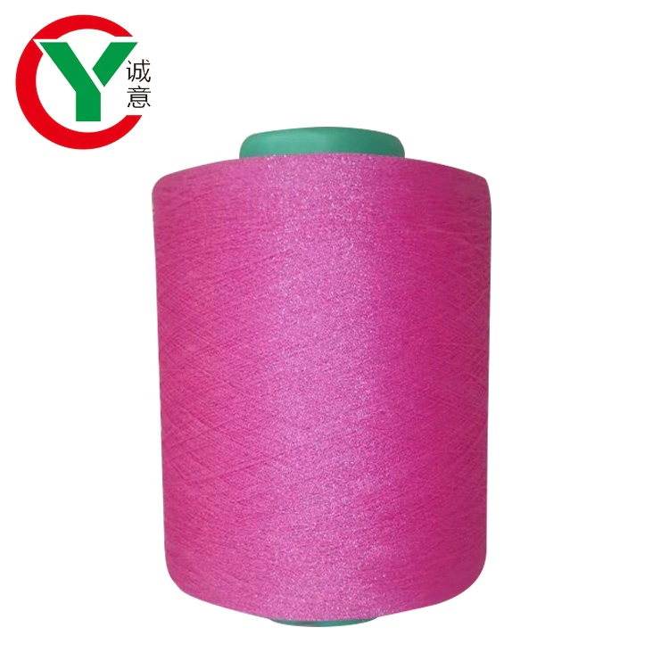 High Quality Knitting and Weaving yarn 30s/1 Ring Spun Viscose Glitter Yarn