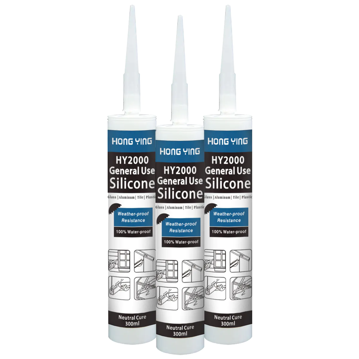 General Use Neutral Silicone Sealant Price for Windows, door, indoor decoration