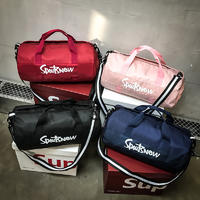 Osgoodway2 unisex custom fashion outdoor duffel bag nylon waterproof dry wet separation gym sports travel bag