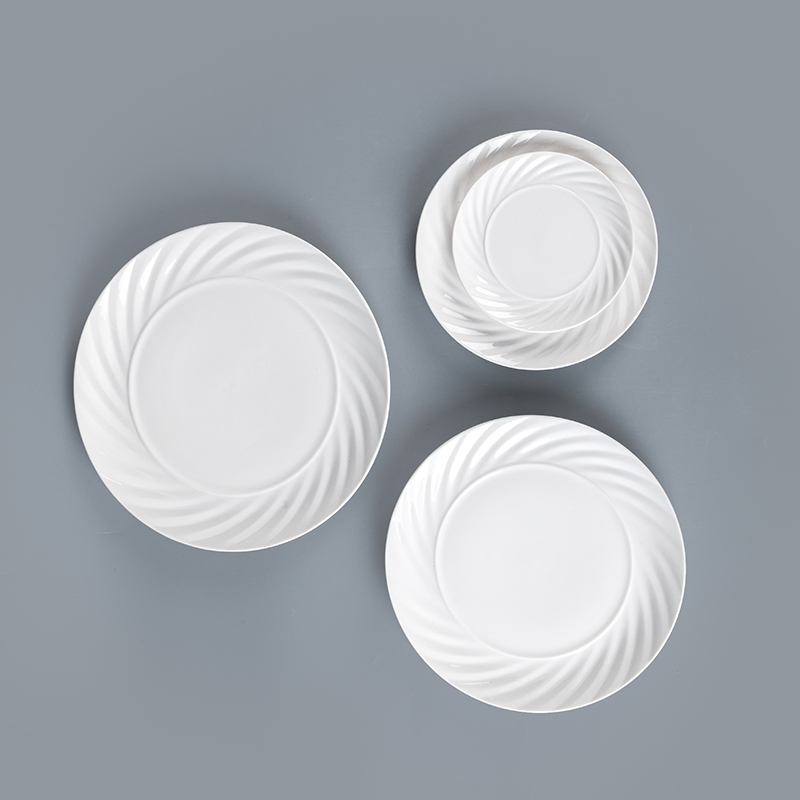 trusted wholesale dinnerware sets ceramics dishes plate modern durable hotel restaurant porcelain chinaware coupe dinner plate