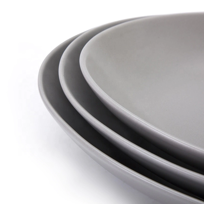 Catering Crockery 2018 New Product Irregular Dinner Plate, Unique Design Dinnerware Plate Dish%
