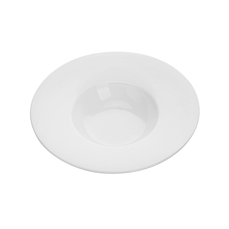 New Product Ideas 2019 Innovative for Hotels Durable Dishwasher Safe,Plates used in Restaurants, Wide Rim Bowl