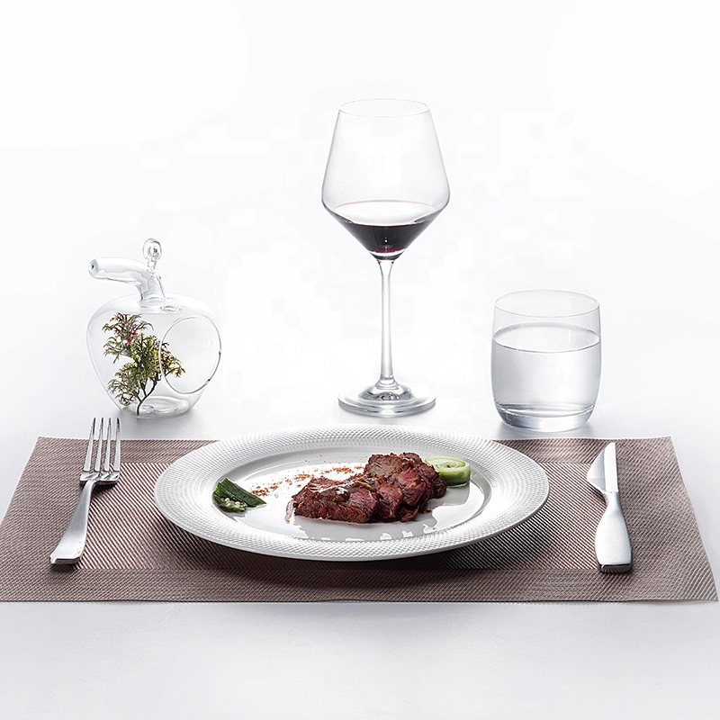 New Product Ideas 2019 Innovative for Hotels Marriott chinaware Beauty Dish, Grid Style Fine Dining Plates Flat Plate^
