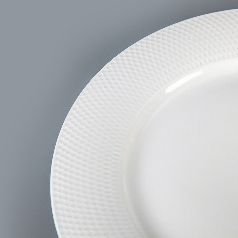 28 Dinnerware Wholesale Dinner Plates, Girls 9 Inch White Ceramic Plate Set, Disk Bulk Ceramic White Porcelain