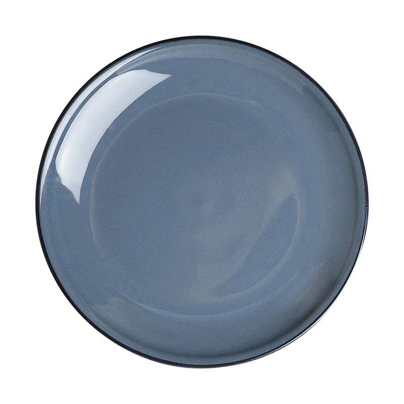 Best Sale Glazed Blue Dinner Plate 8 / 9 / 10 inch, Dinnerware SetIndonesia,Event Glazed Hotel Dinner Plate*