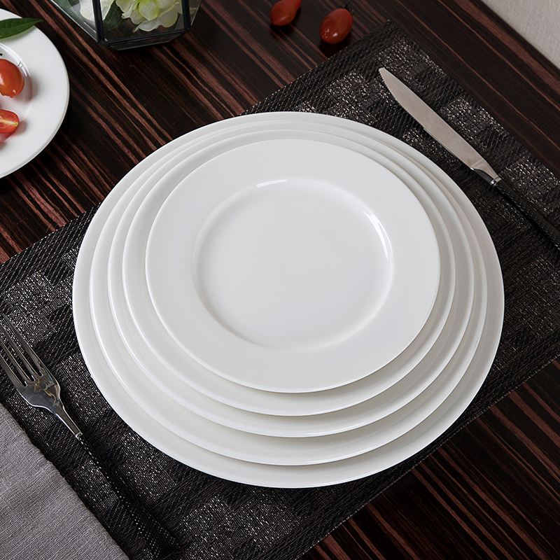 28ceramics Hotel Tableware Hotel Plates Dishes, 28ceramics Buffet Tableware 10/10.5/11 Inch Dinner Plates Used In Wedding~