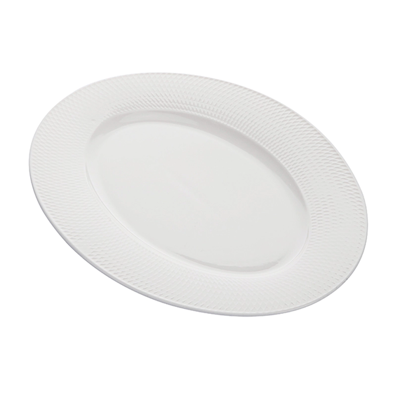 Hot Sale Custom Printed Porcelain Dinner Plate, Good Quality Luxury Dish Factories In Guangzhou Oval Plates&