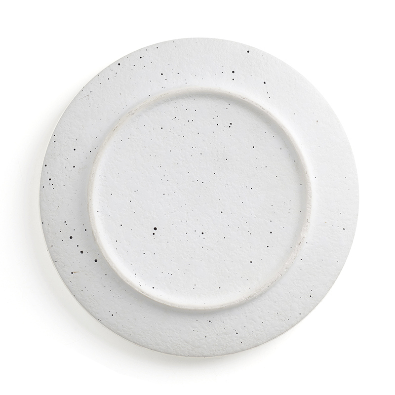 Round Lounge Crokery Ceramic Dish, Wholesale Cafe Crokery Porcelain Plate, Color Plate For Restaurant Ceramic/
