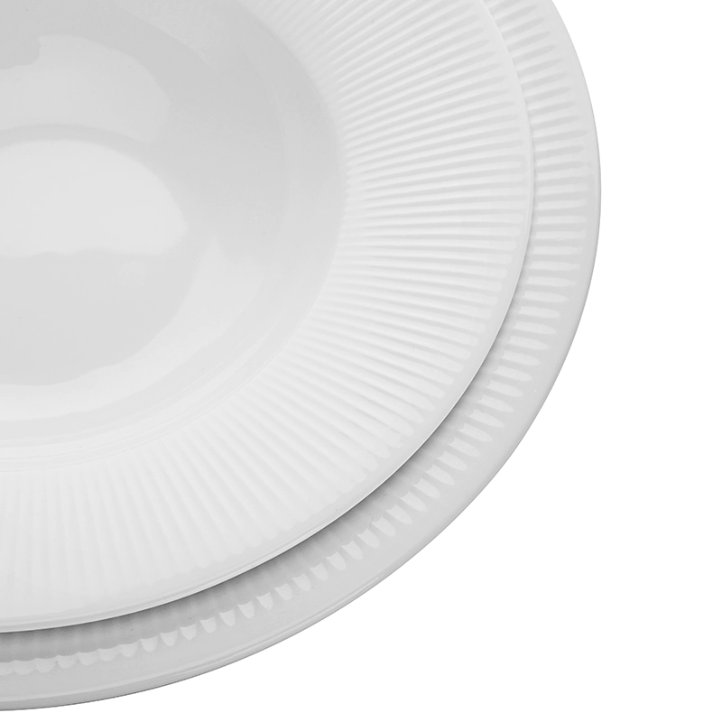 Horeca Ceramic Tableware Of Porcelain Dinnerware Sets Cutlery Set,Hotel Crockery Dinning Plates Sets Pasta Bowl>