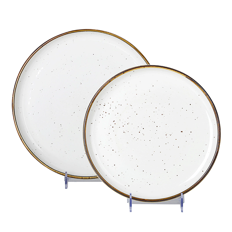 8/10/12 Inch Porcelain Ceramic Dinner Plate Ceramic Porcelain Personalize Plates