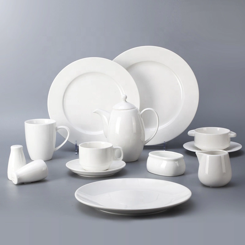 2018 New Porcelain White Banquet RestaurantSquare Dinner Plates, Ceramic Square Plate Square Restaurant Plates>
