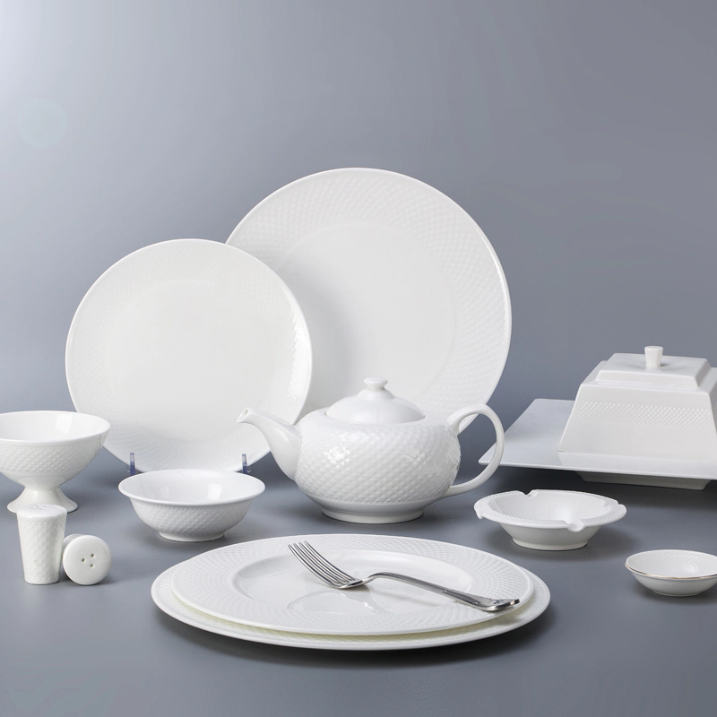 Hotel Dedicated Bone China Restaurant Crockery Tableware Platter, New Ideas 2019 For Hotels Fine Bone China Porcelain Plate*