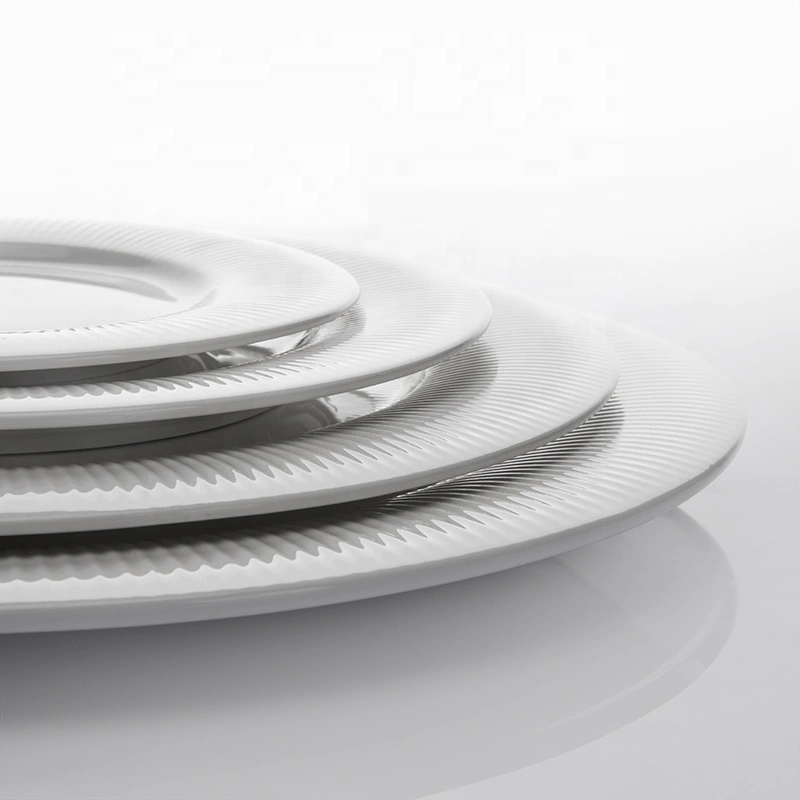 New Products Idea 2019 Crockery Plates Restaurant Sets, Restaurant Flat Plate, Modern Restaurant Plates^