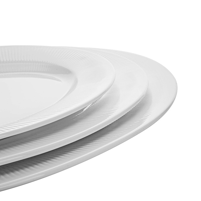 Modern Oven Safe Catering Plate Chinese Restaurant, Hotel Plates All Size Porcelain Plates White Plates For Wedding^