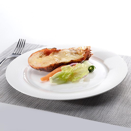 Eco Friendly Productos Innovadores luxury Porcelain Tableware Dinner Plates White, Hot Selling Cafe Hotel Brand Dishes$