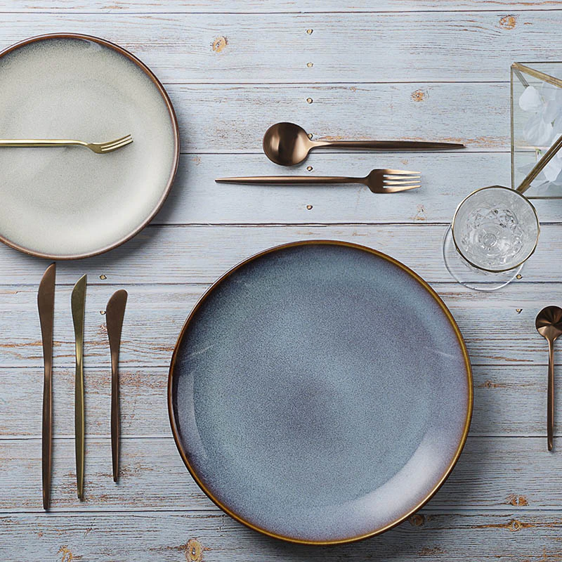 28ceramics Rustic European Tableware Ceramic Plate, Wholesale Plates And Dishes Set Dishes Plates@