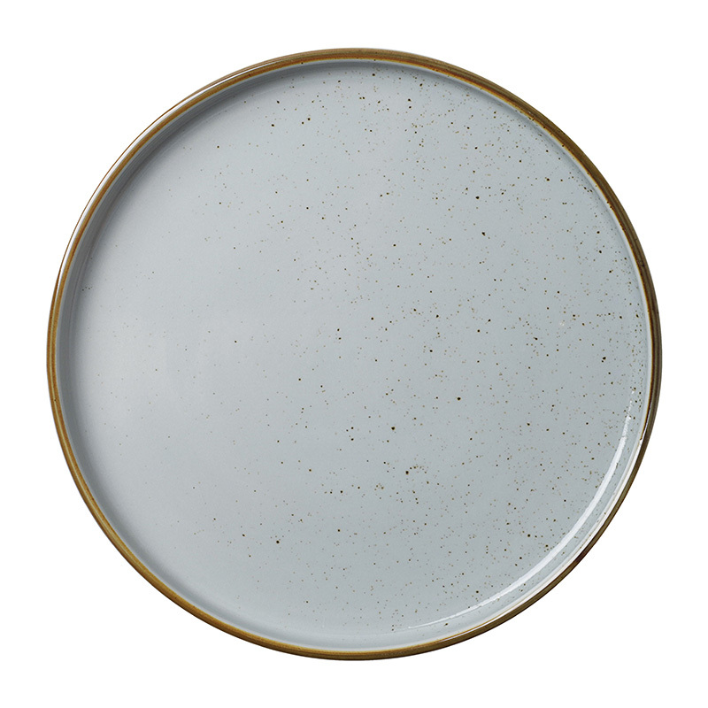 Durable Scratch proof Wholesale Color Porcelain Dish Hotels, Modern Porcelain Plates Restaurant, Green Dinner Plate Sets&