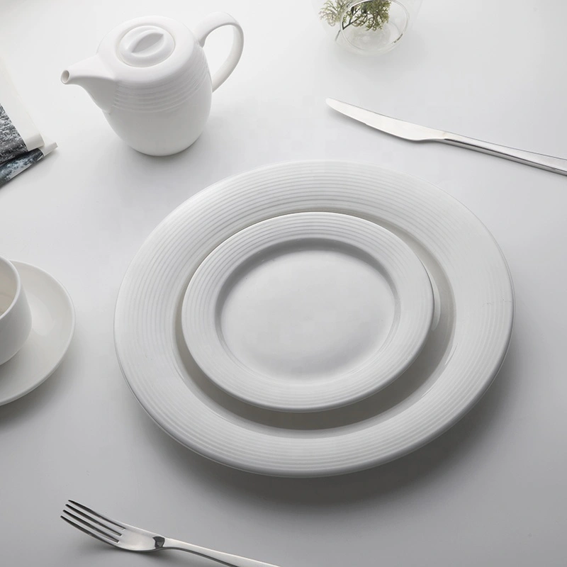 New Products Idea 2019 High Quality Restaurant Tableware Plate And Dishes Designer, Nordic Oven Safe Catering Plate Sets^