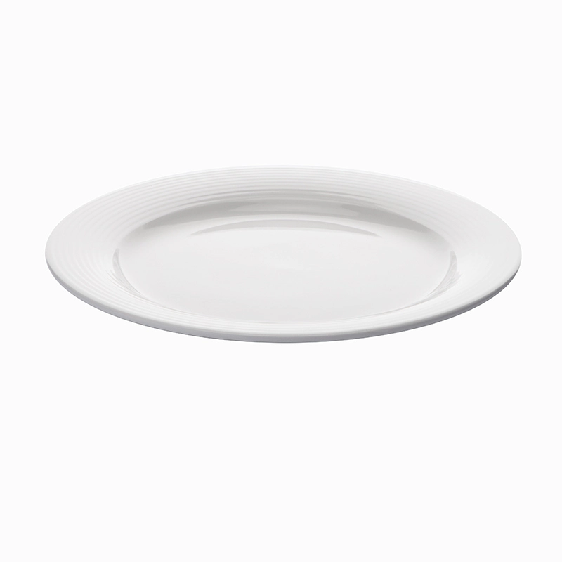 Best Seller Scratch Proof Porcelain Plates Sets Dinnerware, Hotel Ware Porcelain, Restaurant Plate Ceramic White