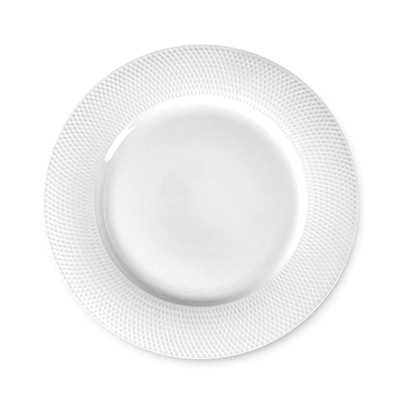 Horeca Tableware Ceramic Plate, Crokery Plateceramic Catering Pasta Plate, Restaurant Dinnerware Cafe Plates Ceramic/