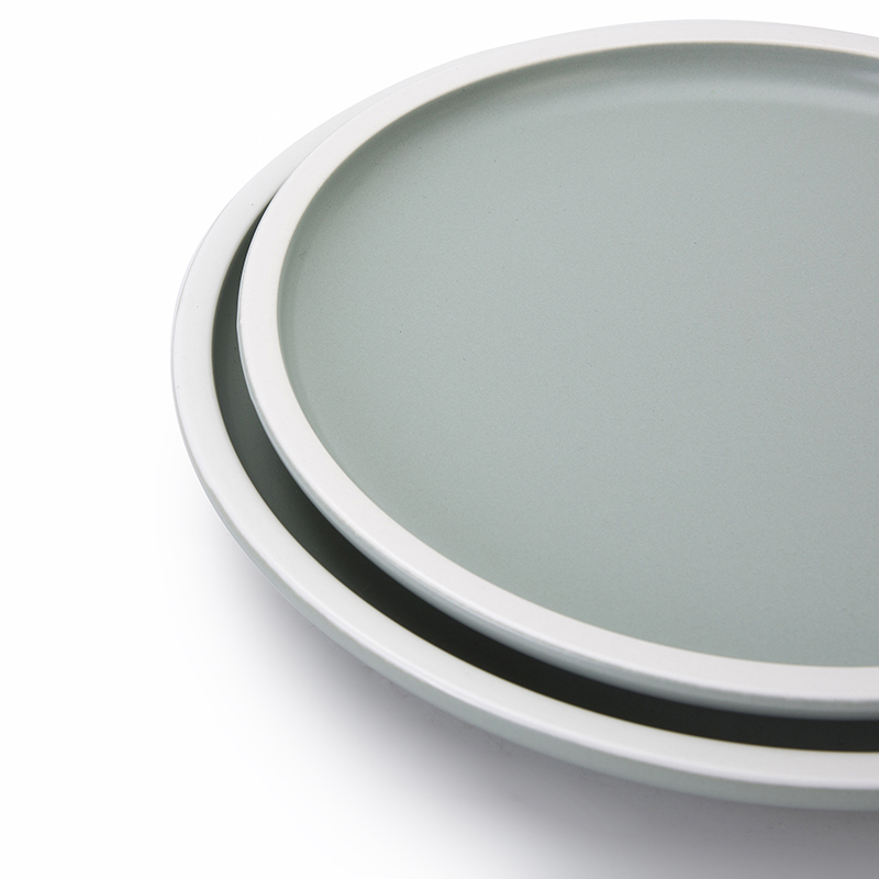 28ceramics Plates Ceramic Tableware Ceramic Dessert Plates, 4 Colors Tableware Restaurant 7/8/9/10 Inch Plates Ceramic Dinner&