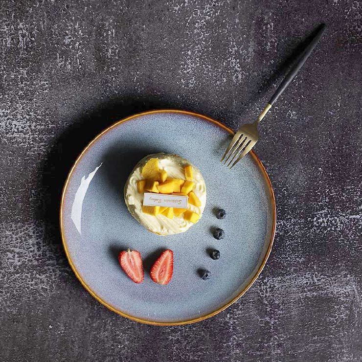 2019 New Design Dinner Set, Restaurant Plates Ceramic Dinner, Color Porcelain Dishes For Restaurant/
