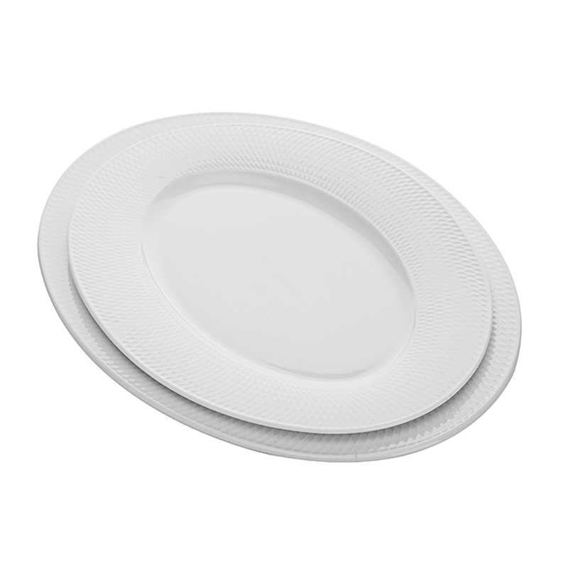 Kitchen Accessories 2019 Catering Supplies Ceramic Dinner Plates India Restaurant Oval Plate,Oval Shaped Dinnerware