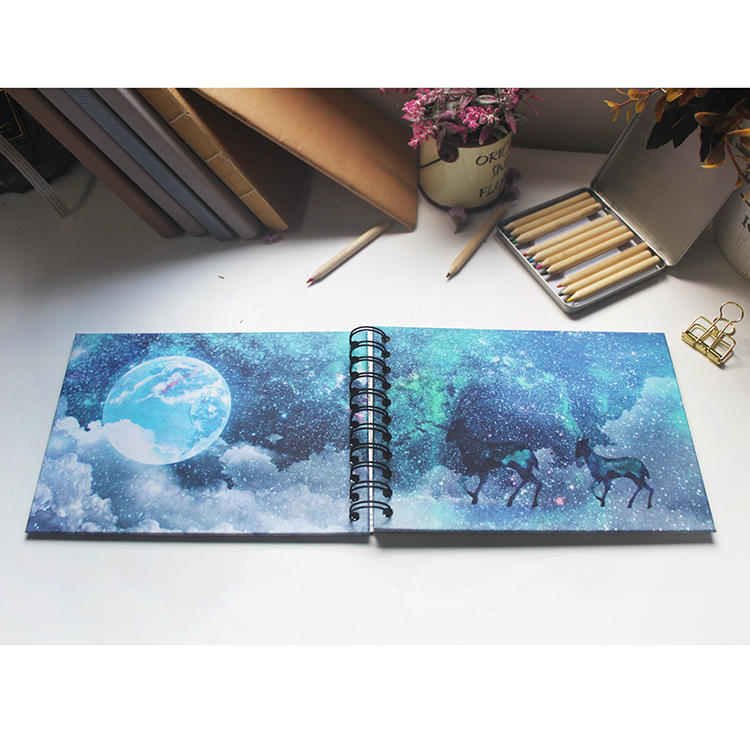 product-Dezheng-Bulk Purchase Spiral Bound 5x7 Self Stick Photo Album With 20 Pages for lovers,kids,-1