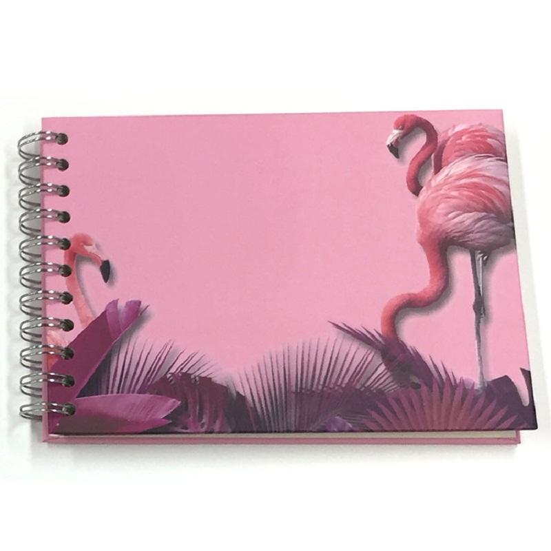 product-Baby shower gift,Flamigo Bulk Purchase Spiral Bound 5x7 Self Stick Photo Album With 20 Pages-3