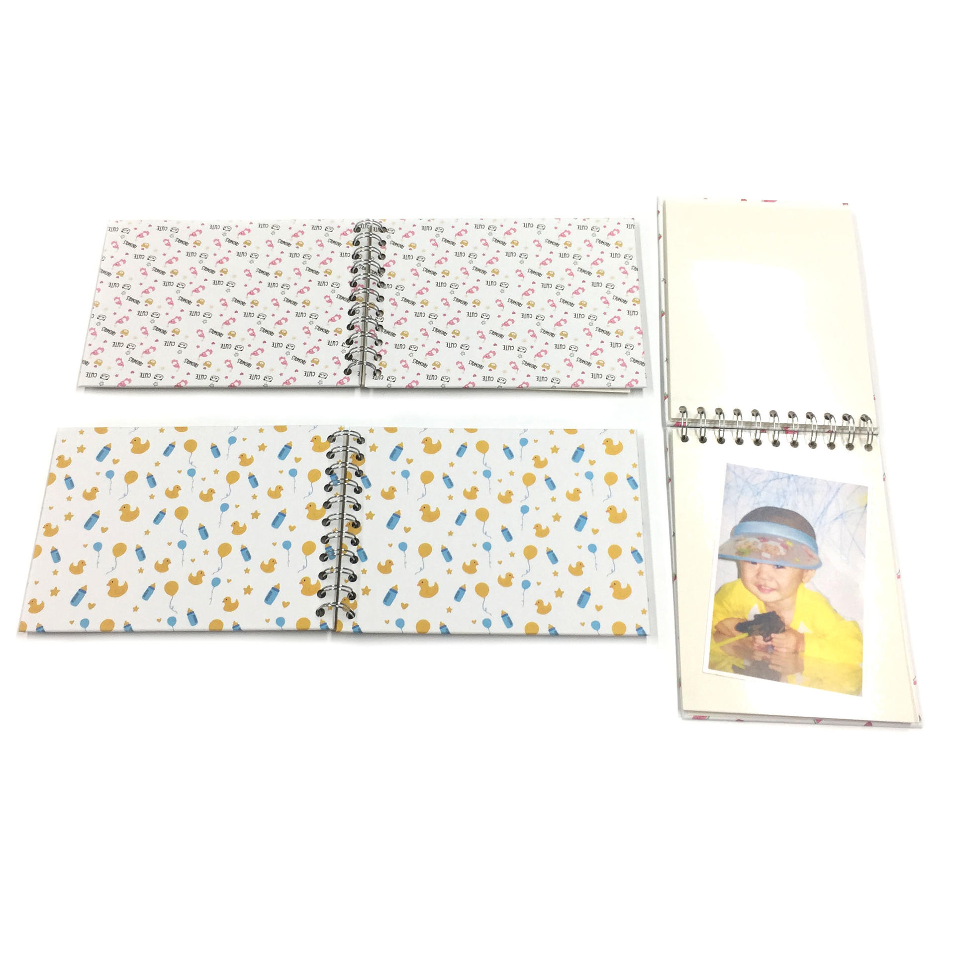 product-Dezheng-Bulk Purchase Spiral Bound 5x7 Self Stick Photo Album With 20 Pages-img-3