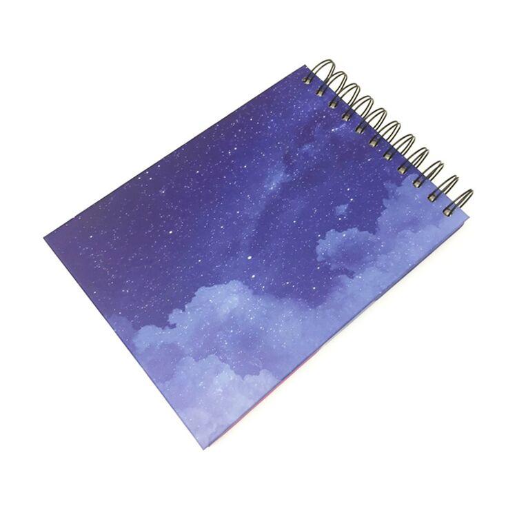 Starry Sky 8*5.8 Inch White Card Self Adhesive Pasting Photo Album