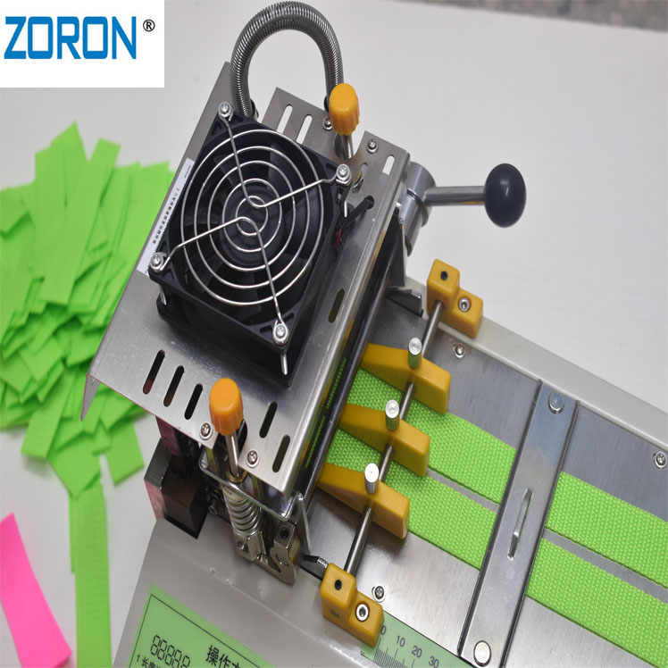 Computer Controlled Bootlace Shoelace Tape Ribbon Belt Magic Tape Hot&Cold Webbing Cutting Machine