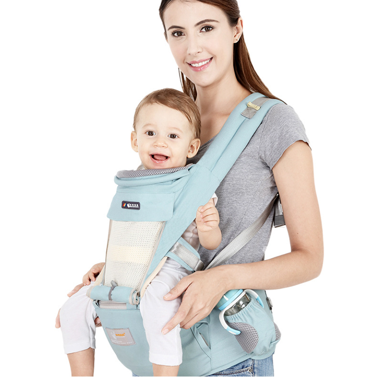 Osgoodway2 3 in 1Four Seasons Breathable Low MOQ Hip Seat Pure Cotton Baby Wrap Carrier