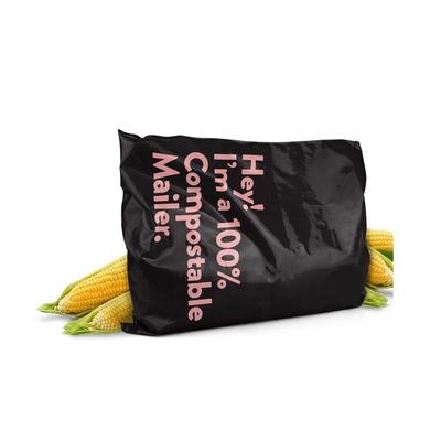 Eco-friendly plant based corn starch Compostable Biodegradable Shipping Packaging Mailing Bags courier bags Mailer Bag
