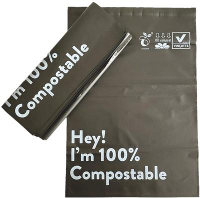 Eco Friendly Packaging Envelopes 50 Pack Poly Mailers Biodegradable Shipping Delivery Bags, Compostable Mailing Bags
