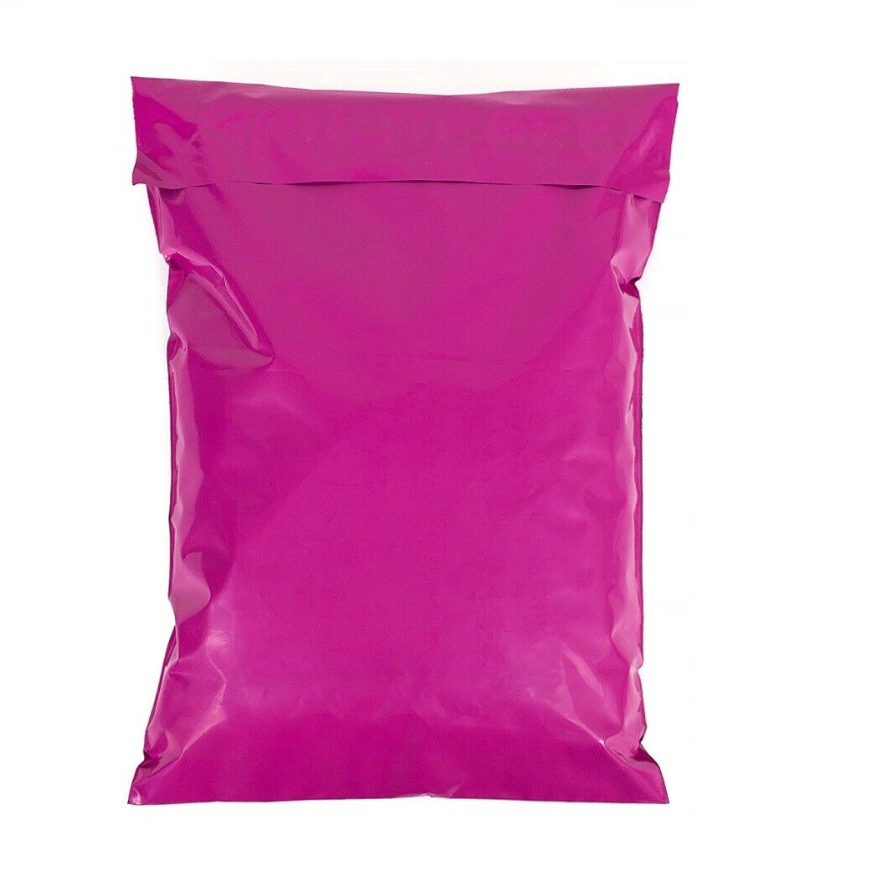 Custom 100%Biodegradable Compostable Eco-friendly20 Bags 10x13 Pink PLAEnvelopes Mailers Shipping Case