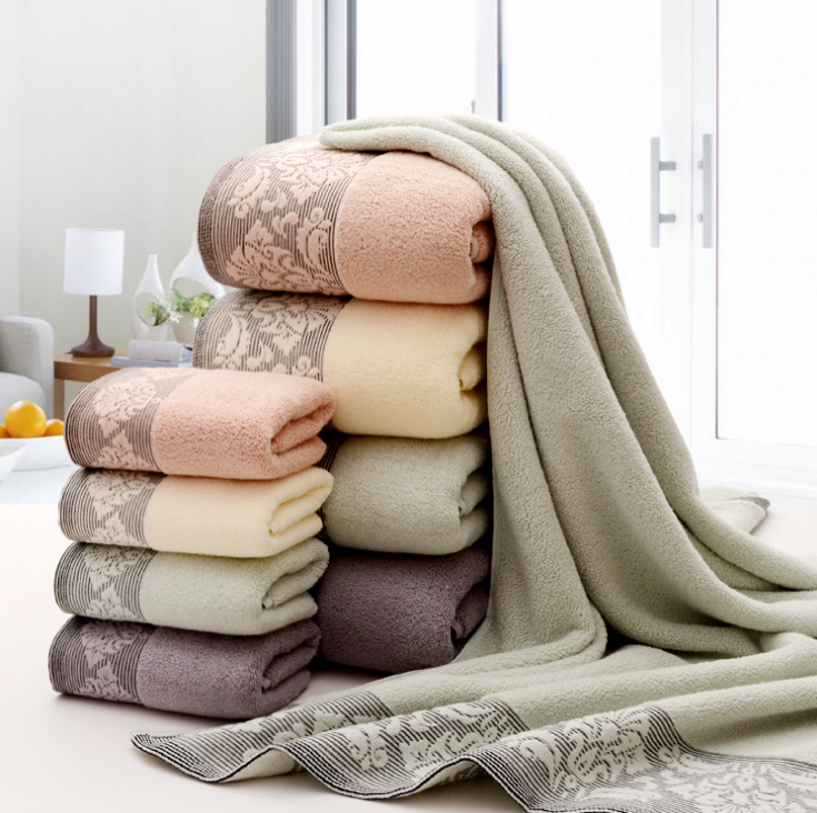 Factory price bath towels stock lot