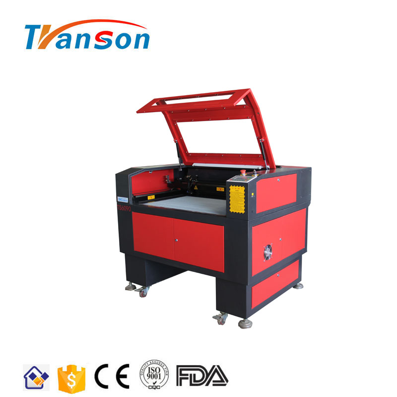 80W CO2 Laser Cutting Engraving Machine TS6090 with EFR F2 Tubefor non-metal wood paper acrylic leather plastic stone glass