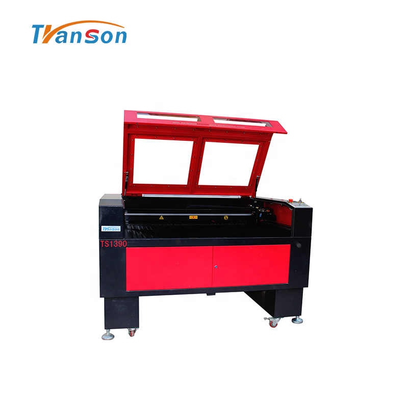 130W Co2 Laser Cutting Engraving Machine TS1390 with Reci W6 Tube used forwood paper acrylic leather plastic stone glass