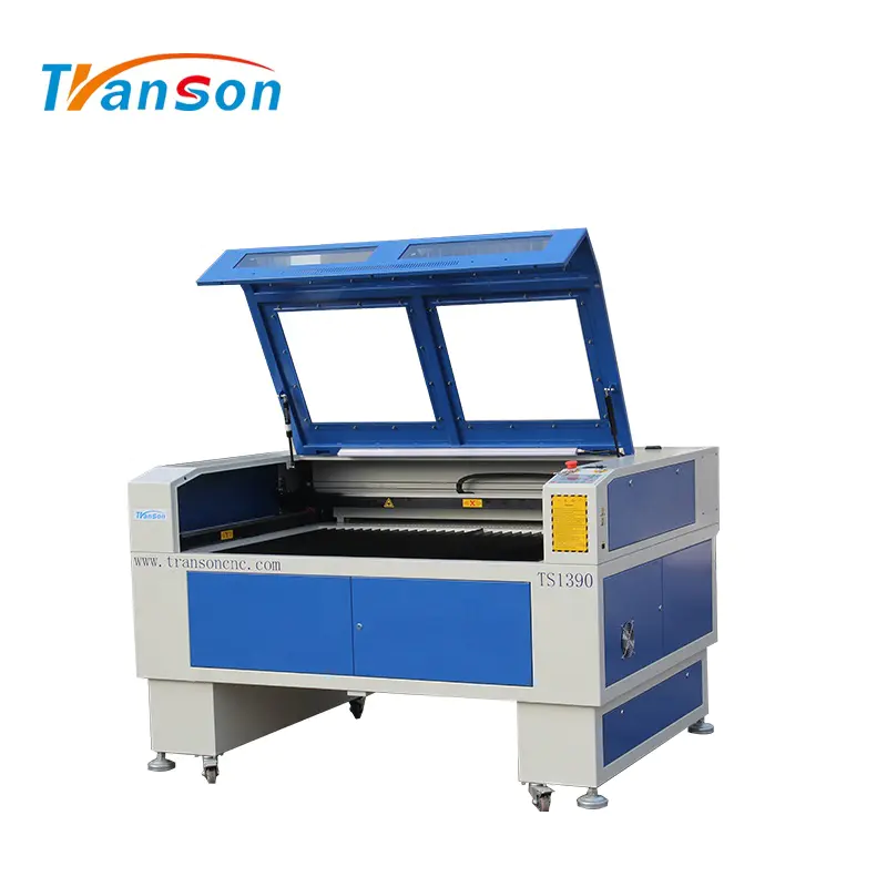 130W Co2 Laser Cutting Engraving Machine TS1390 with EFR F6 Tube used forwood paper acrylic leather plastic stone glass