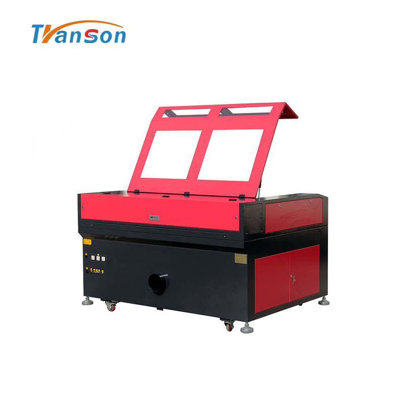 130W Co2 Laser Cutting Engraving Machine TN1390 with EFR F6 Tube used forwood paper acrylic leather plastic stone glass