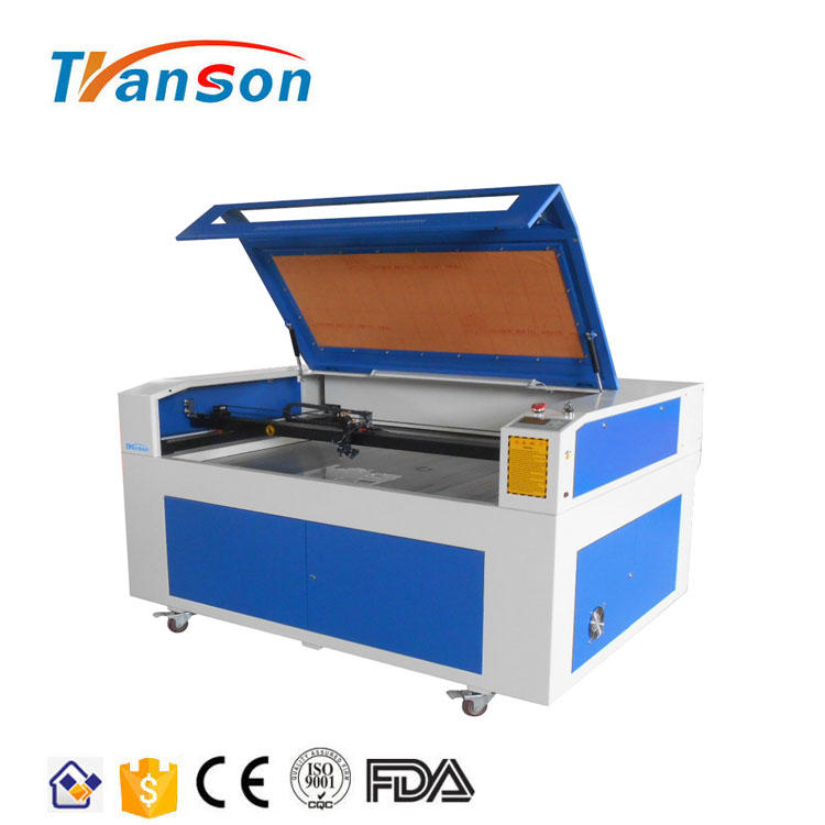 130W CO2 Laser Cutting Engraving Machine TN1290 with EFR F6 Tube used forwood paper acrylic leather plastic stone glass