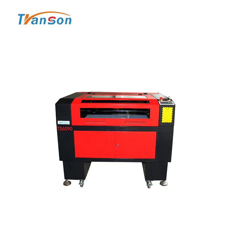 100W CO2 Laser Cutting Engraving Machine TS6090 with Reci W4 Tubefor non-metal wood paper acrylic leather plastic stone glass
